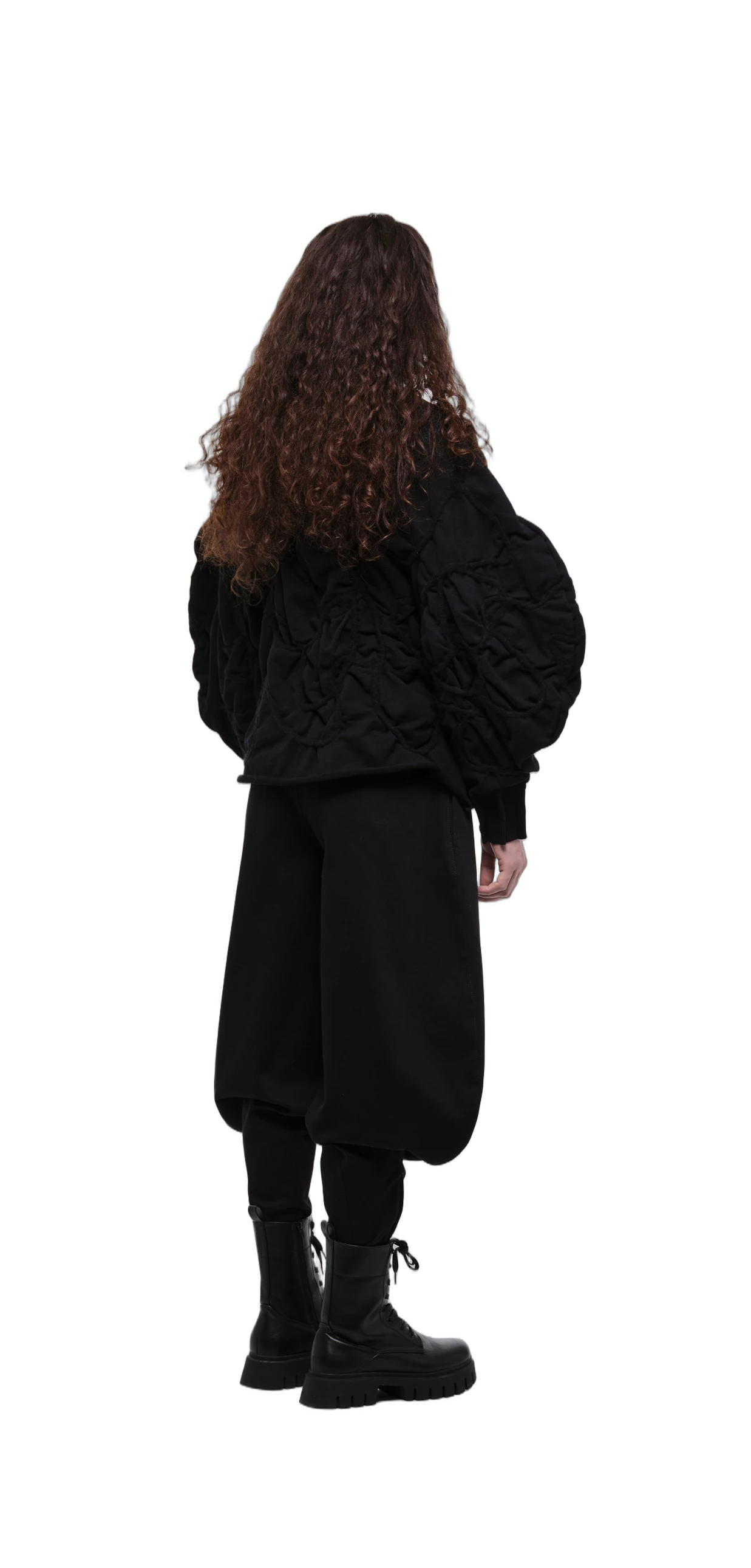 Sweatshirt — Black / Black Thread view 8
