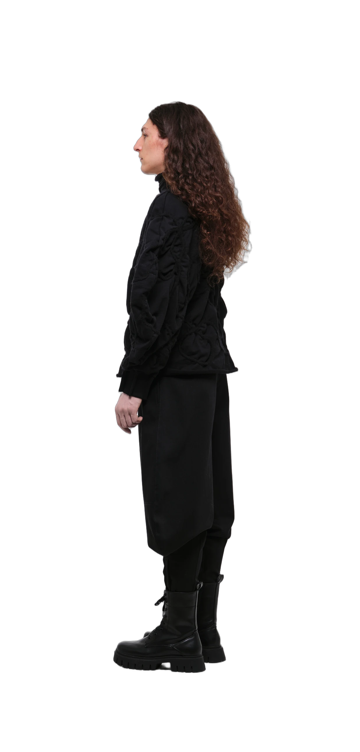 Sweatshirt — Black / Black Thread view 9