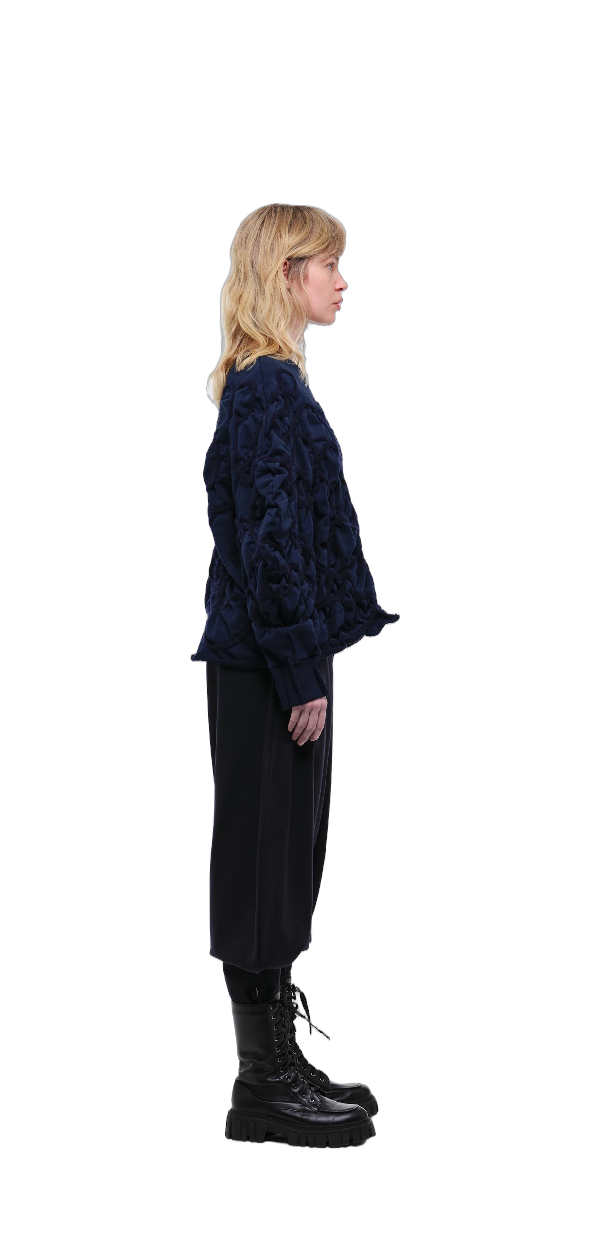 Sweatshirt — Navy / Deep Blue Thread view 4