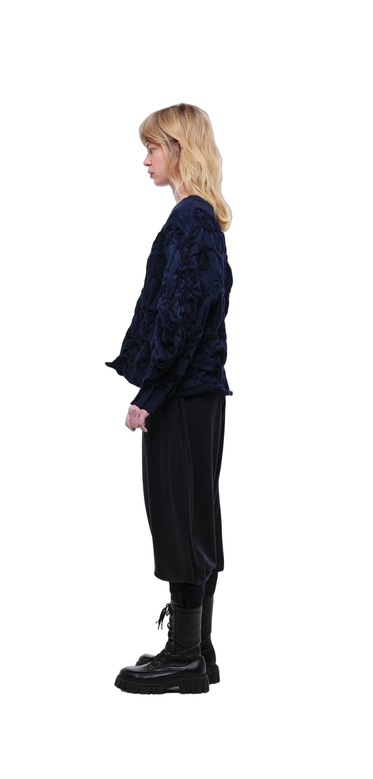 Sweatshirt — Navy / Deep Blue Thread view 8