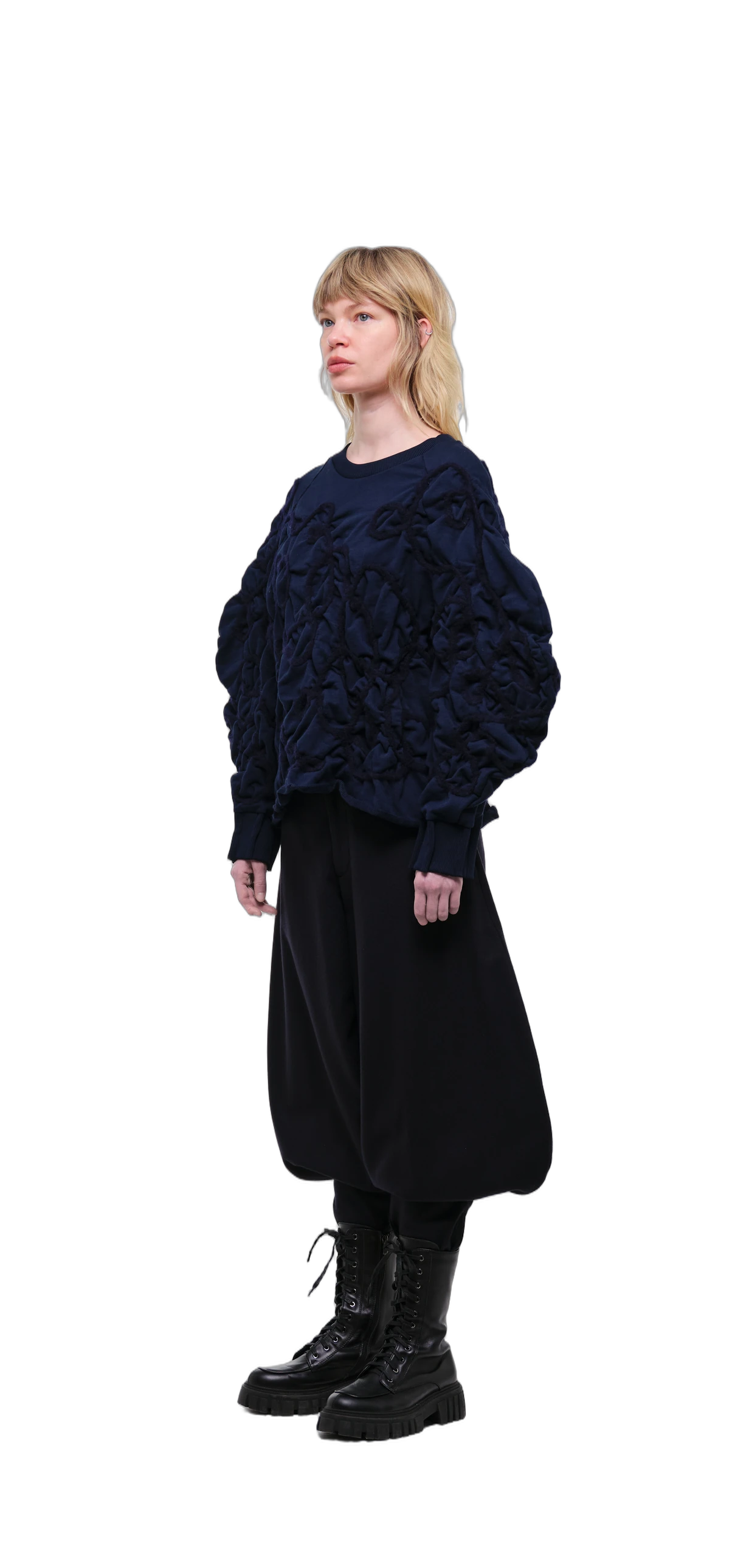 Sweatshirt — Navy / Deep Blue Thread view 10