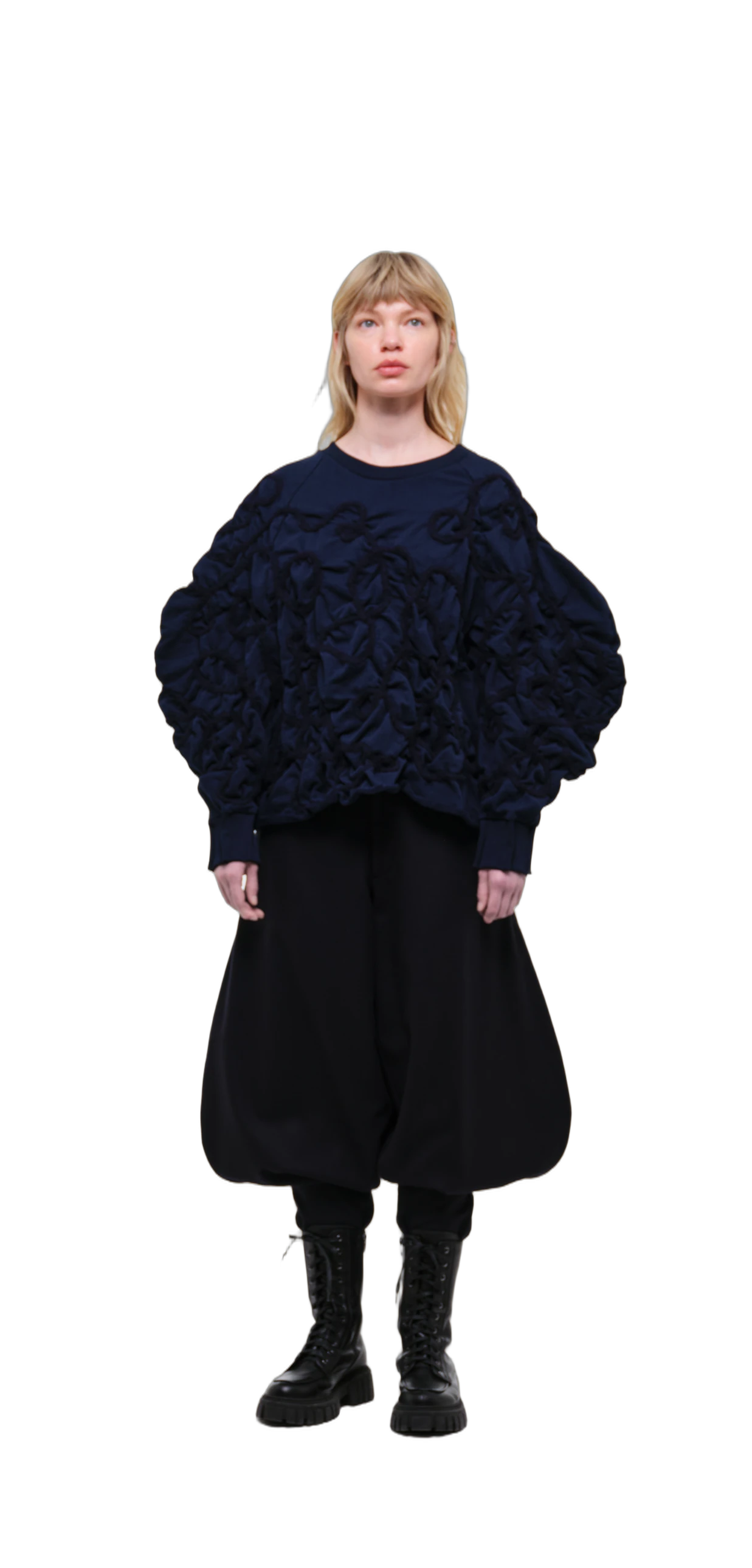 Sweatshirt — Navy / Deep Blue Thread view 11