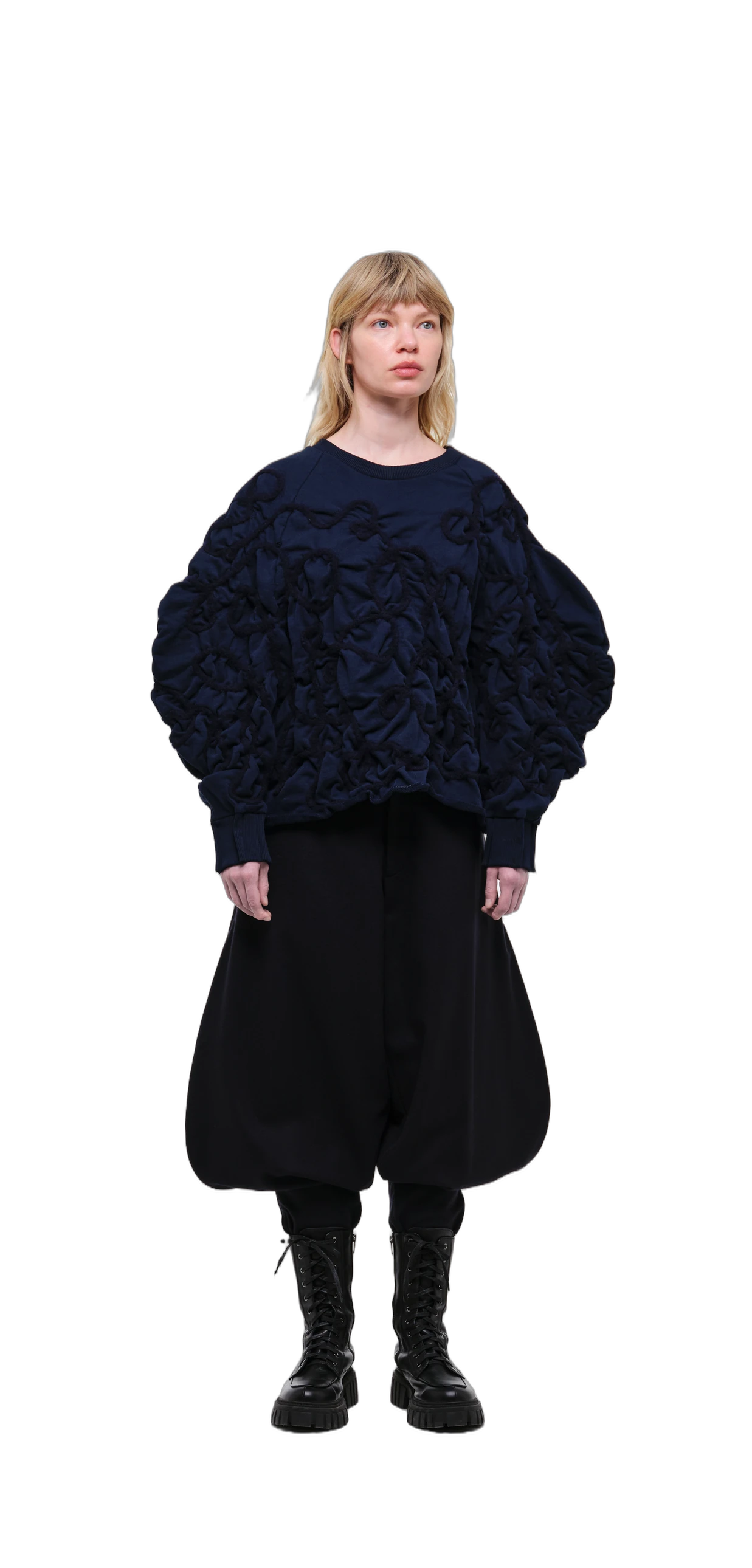 Sweatshirt — Navy / Deep Blue Thread view 12