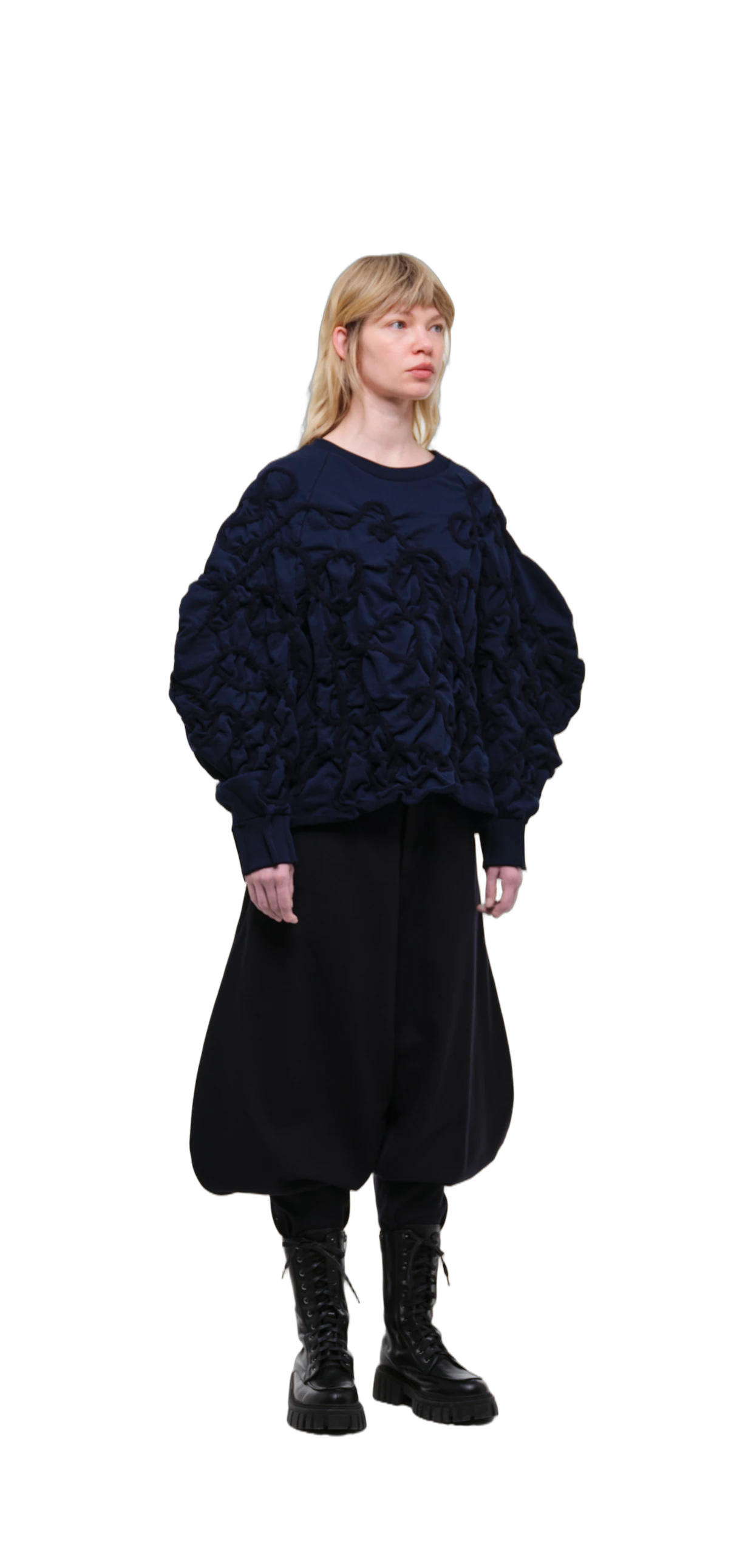 Sweatshirt — Navy / Deep Blue Thread view 13