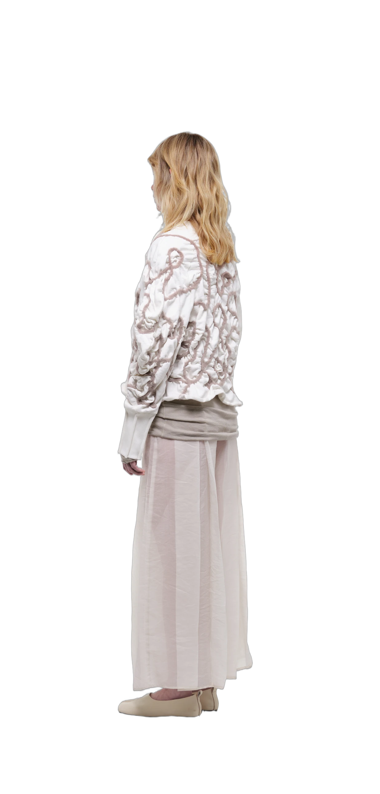 Sweatshirt — Off-White / Cream Thread view 10