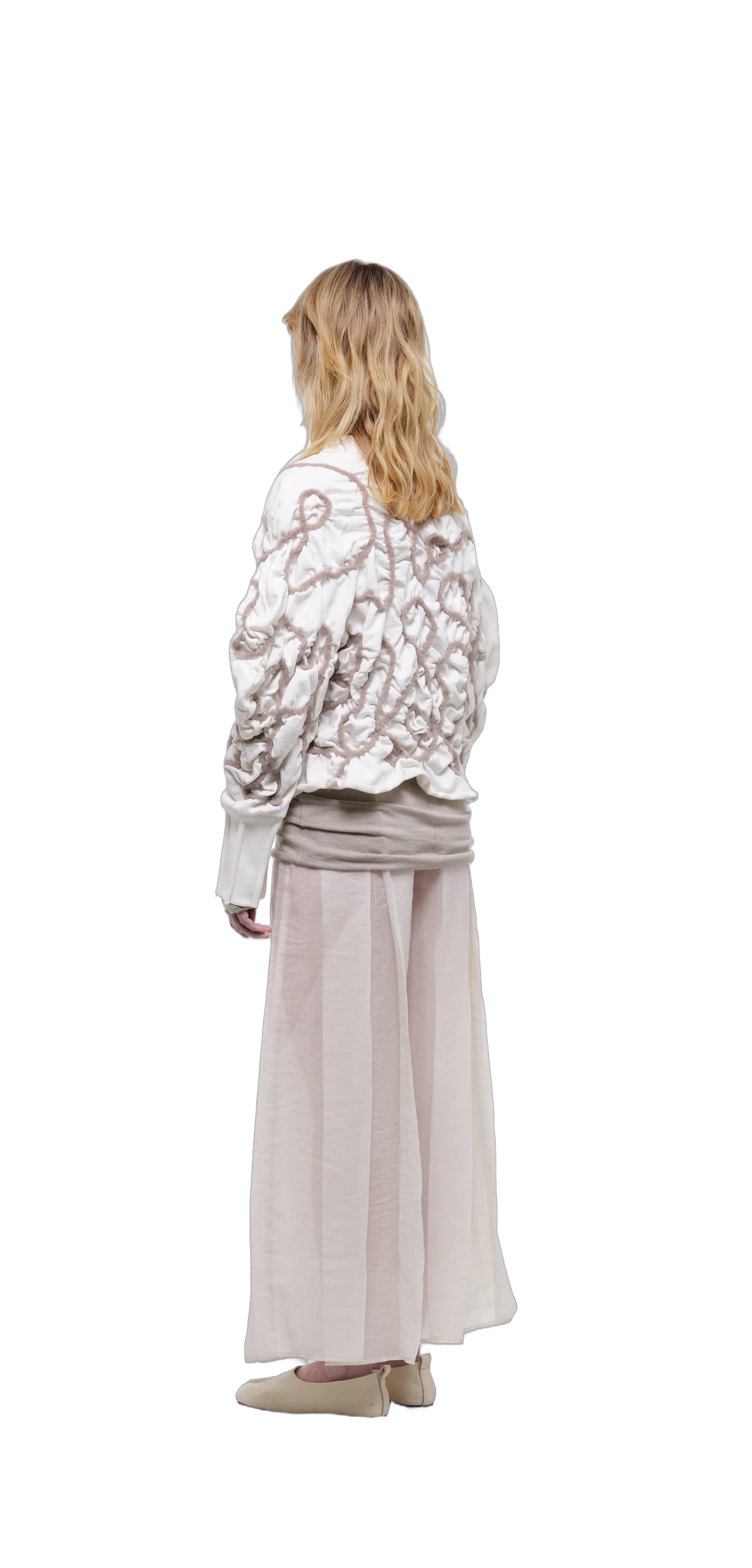 Sweatshirt — Off-White / Cream Thread view 11