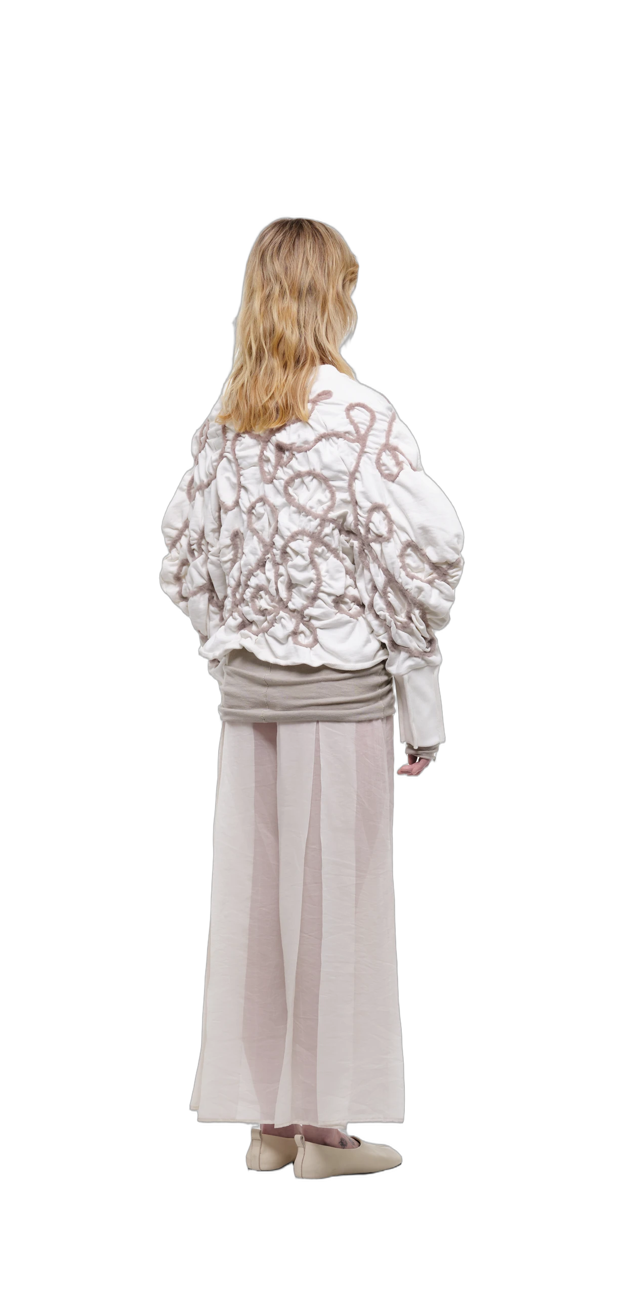 Sweatshirt — Off-White / Cream Thread view 14