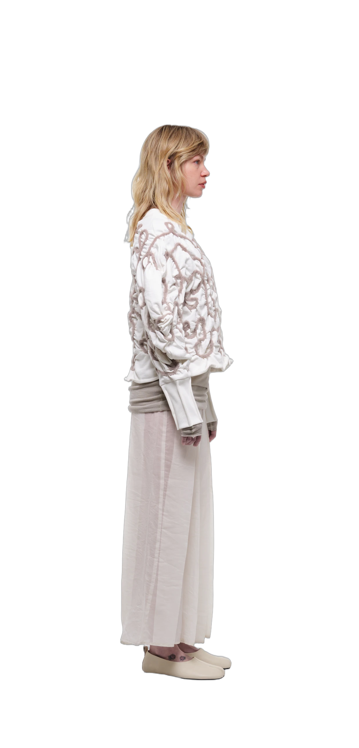 Sweatshirt — Off-White / Cream Thread view 17