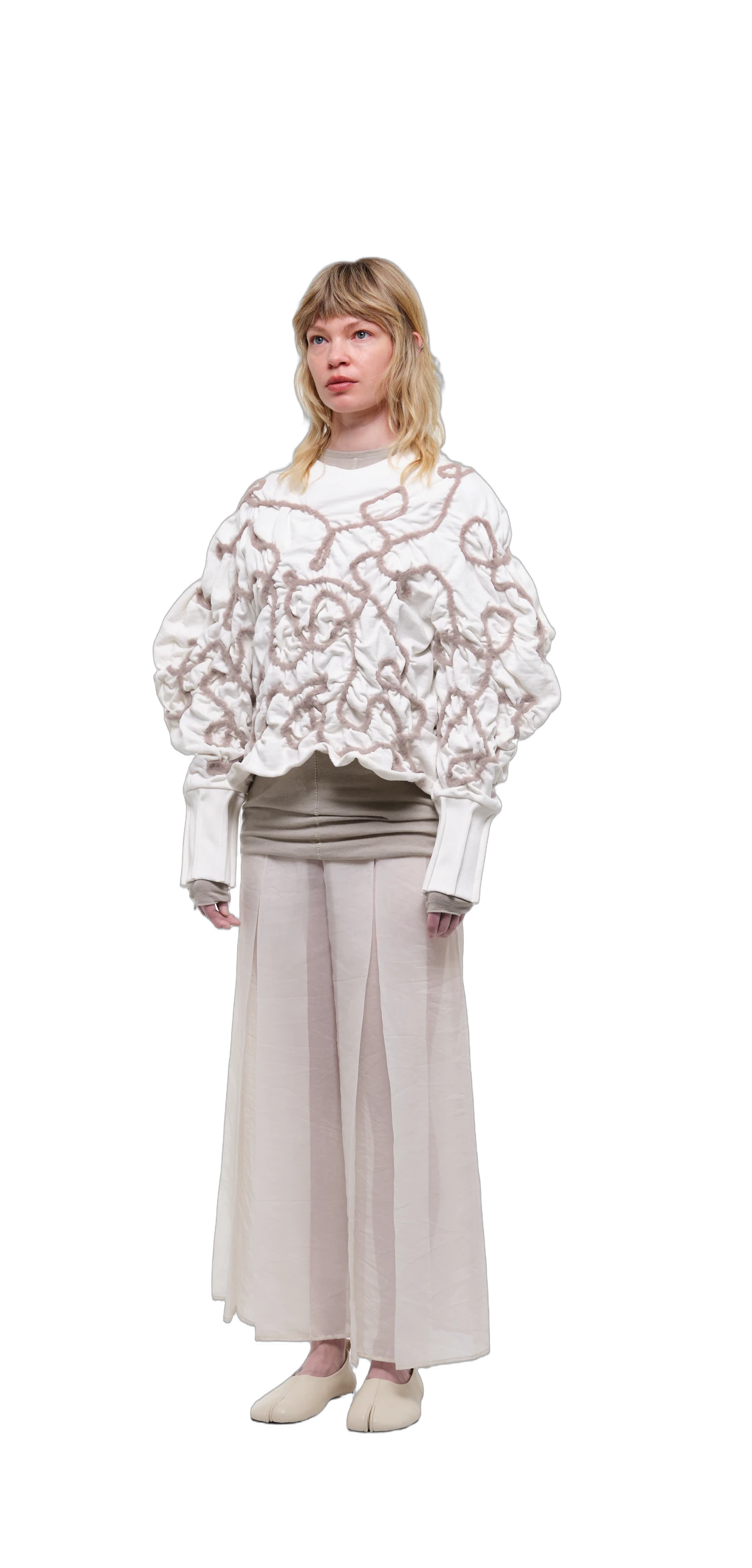 Sweatshirt — Off-White / Cream Thread view 24
